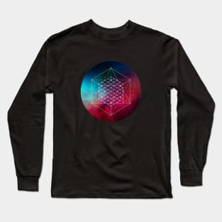 HEXAGONAL ASTRAL GEOMETRY - FOR EDUCATED, WELL-INFORMED INDIVIDUALS LIKE YOURSELF Long Sleeve T-Shirt